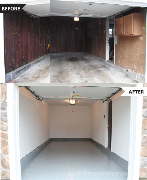 Garage Makeover Part I Spot Of Tea Designs Garage Makeover Spotofteadesigns