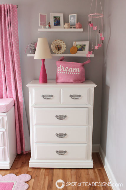 Nursery Dresser Makeover | Spot of Tea Designs