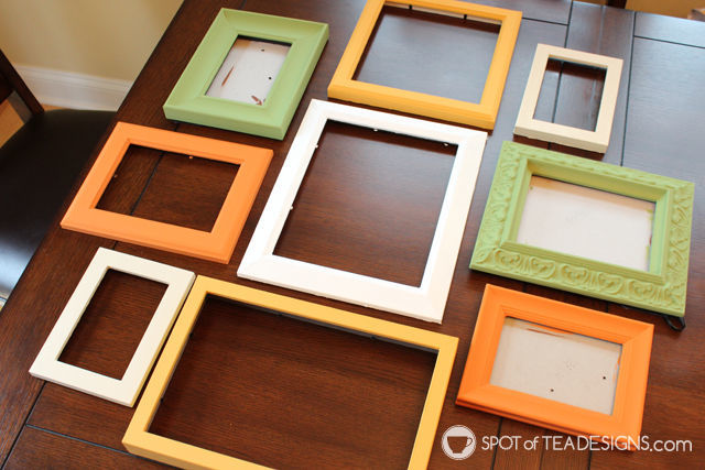 DIY Coordinating Family Gallery Wall | Spot of Tea Designs