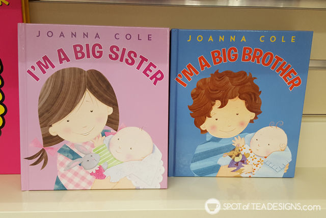 Books for Big Brothers and Big Sisters | Spot of Tea Designs