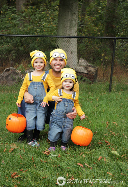 DIY Despicable Me Halloween Costumes | Spot of Tea Designs