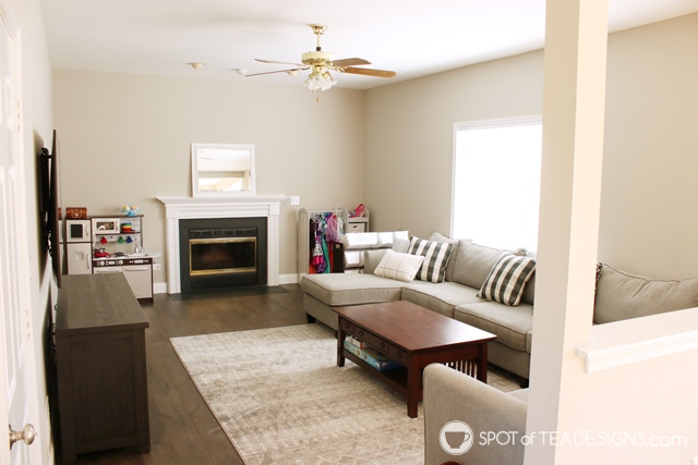 Nehil HOme Tour - 6 months after purchasing | spotofteadesigns.com