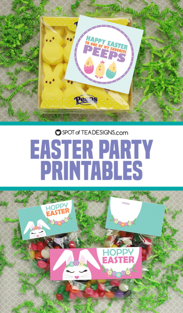 Easter Party Printables - Spot of Tea Designs