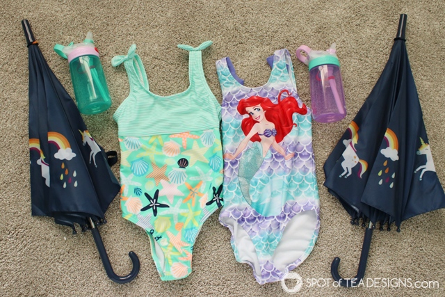 Easter basket ideas for girls - ages 3 and 5 | spotofteadesigns.com