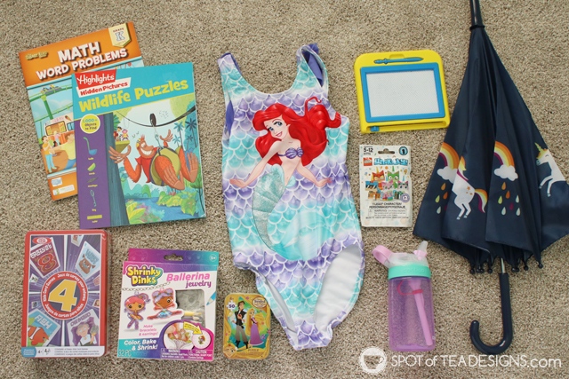 Easter basket ideas for girls - ages 3 and 5 | spotofteadesigns.com