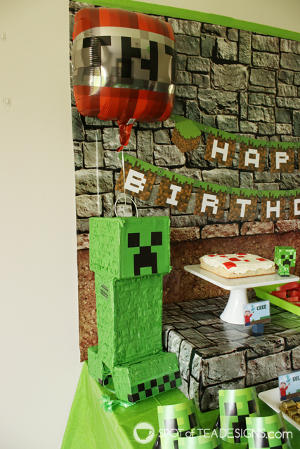 Minecraft Party Hacks | spotofteadesigns.com