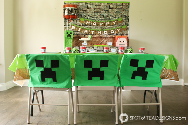 Minecraft Party Hacks | spotofteadesigns.com