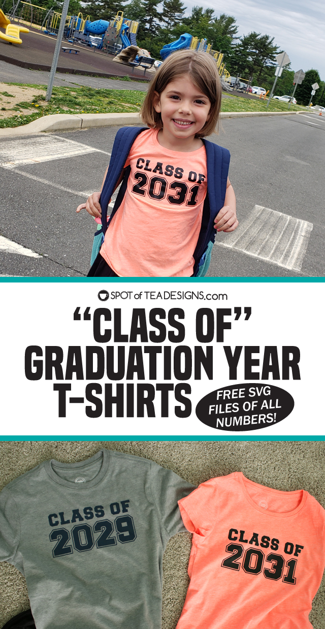 Download Class Of Graduating Year T Shirts Spot Of Tea Designs