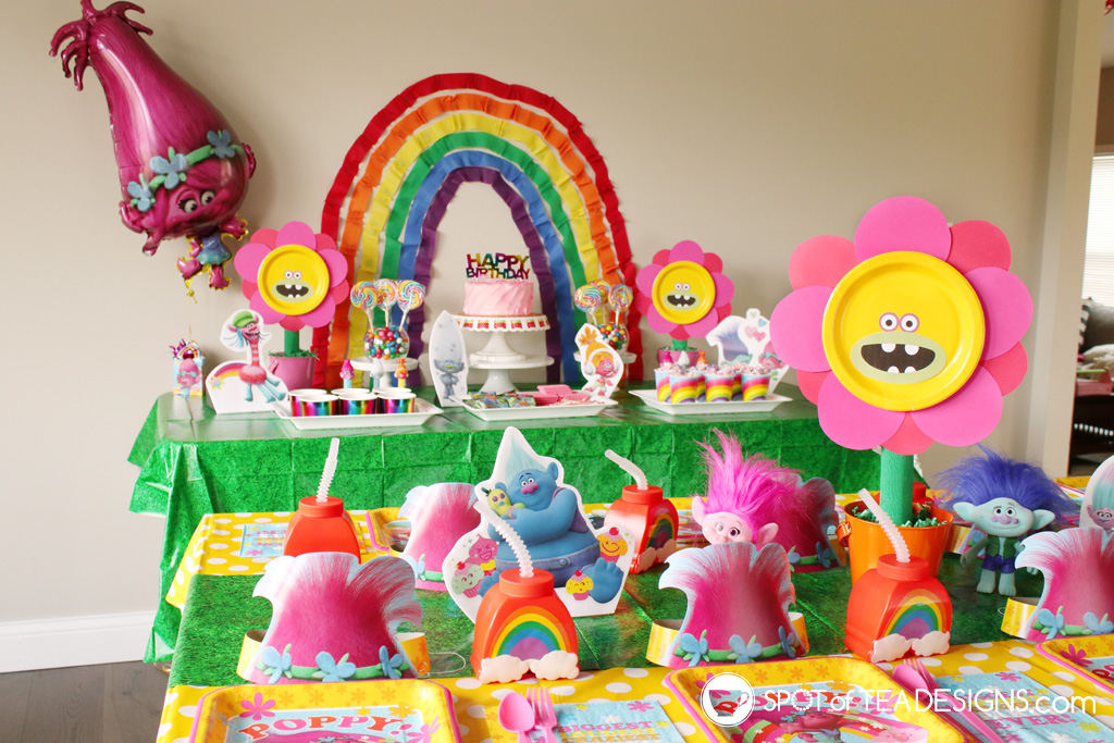 Trolls Party Hacks - Spot Of Tea Designs