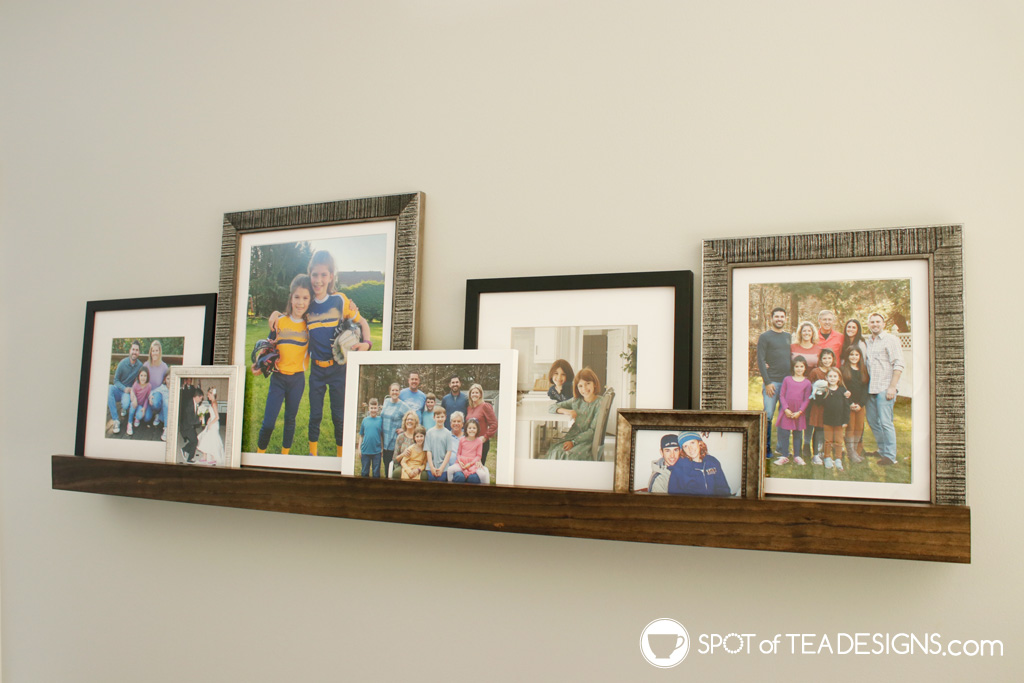 DIY Picture Ledge - Spot of Tea Designs