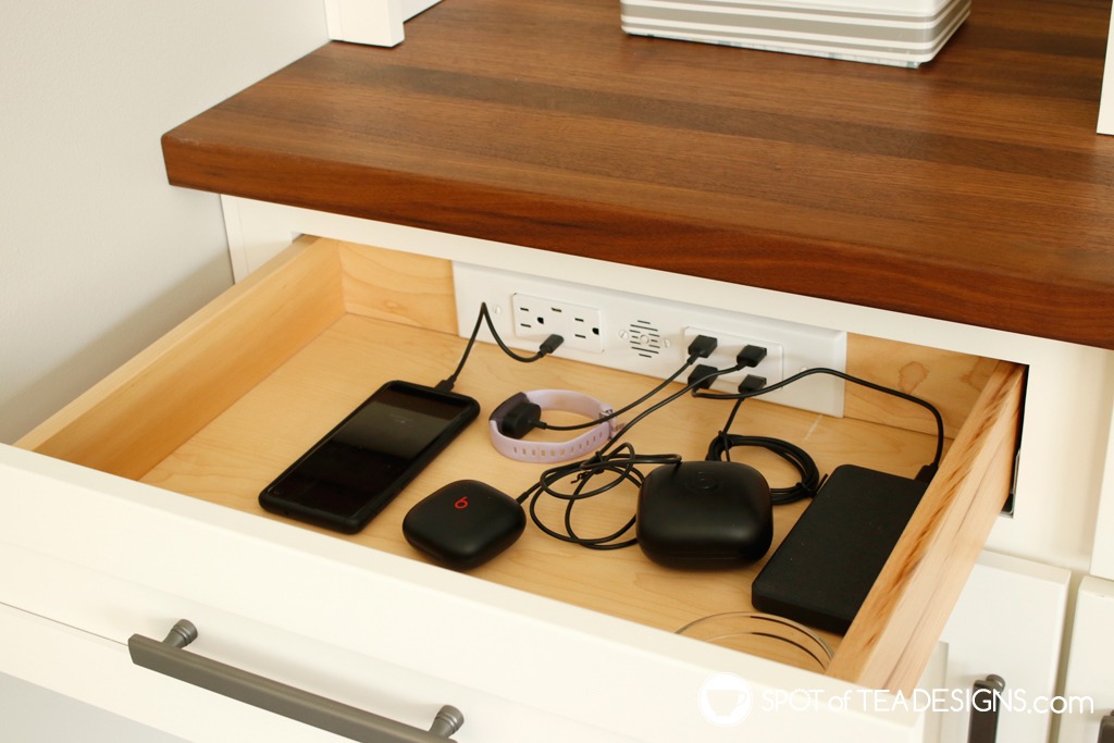 How To Create A Charging Station In A Drawer Spot Of Tea Designs 9109