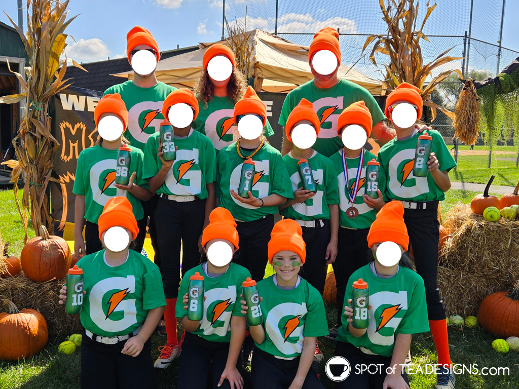 Gatorade Group Halloween Costume - Spot of Tea Designs